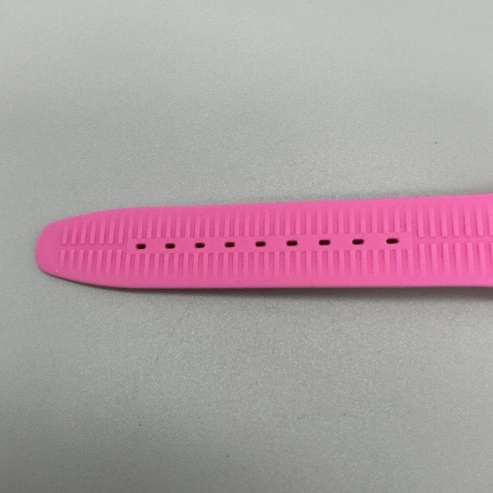 Swatch Pink Rebel Unisex Watch 40mm Pink Dial Day Date Swiss New Battery